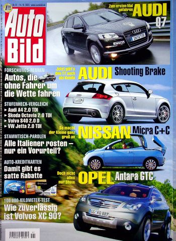 Deckblatt Auto Bild (41/2005)